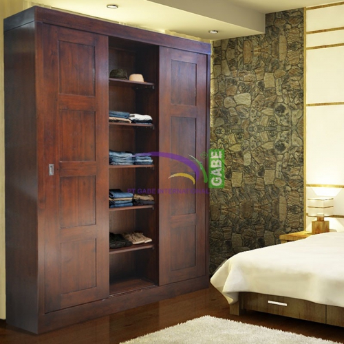 Dresser Armoire Closet Teak Wood