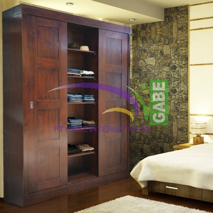 Dresser Armoire Closet Teak Wood