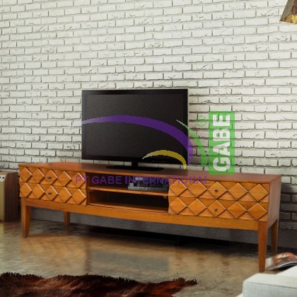 Low Console Kansas 4 drawers with midle selve