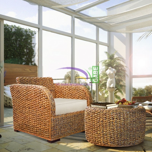 Chair Sofa Model Curve water Hyacinth