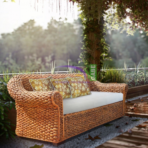 Sofa Classic Water Hyacinth Curve